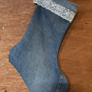 Floral lace Stocking