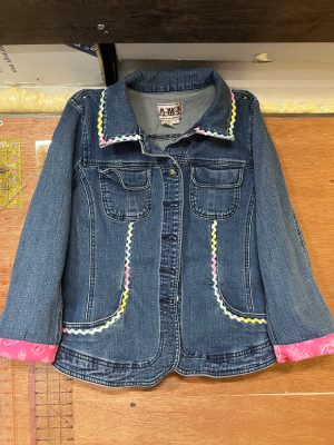 Rainbow Jean Jacket